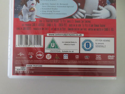 Elf Pets: Santa's St. Bernards Save Christmas (DVD) L. Revard 2018 Region 2, 4