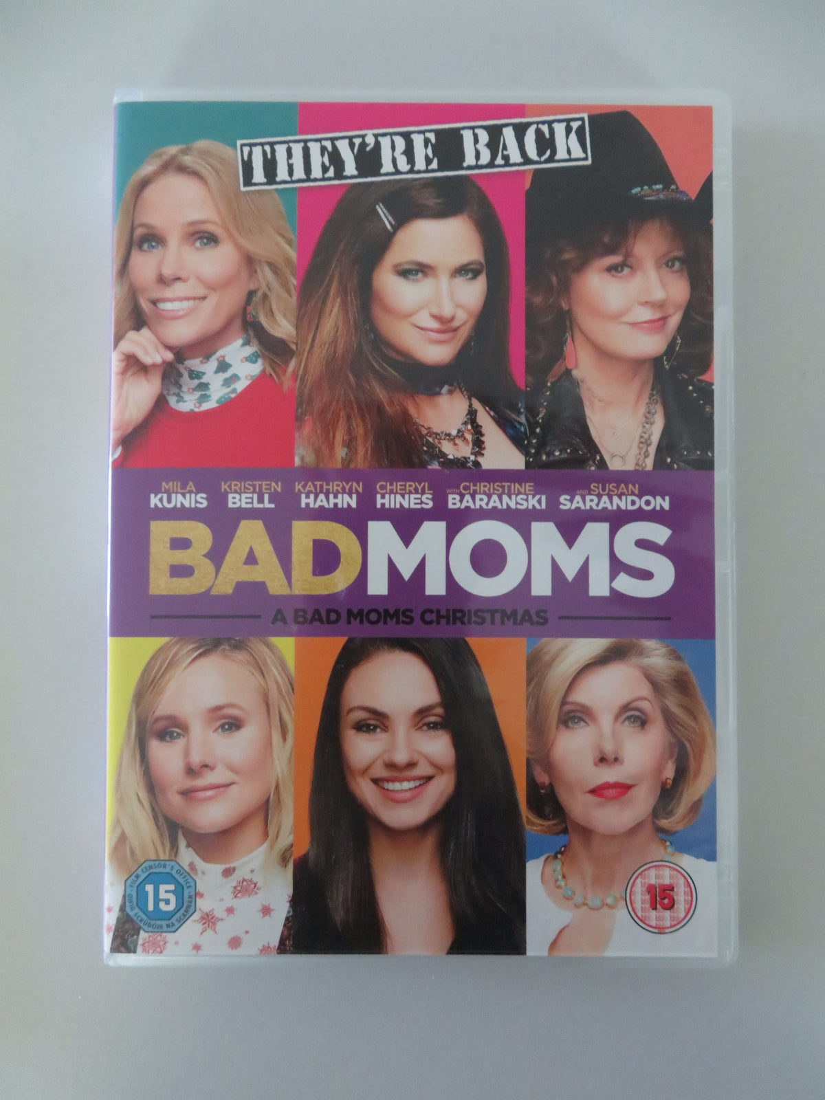 A Bad Moms Christmas (DVD) Mila Kunis Kristen Bell Kathryn Hahn 2017 Region 2
