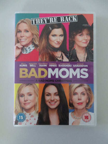 A Bad Moms Christmas (DVD) Mila Kunis Kristen Bell Kathryn Hahn 2017 Region 2