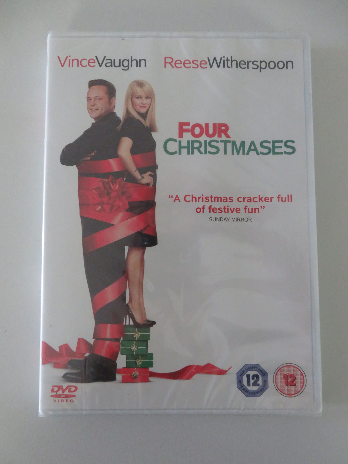 Four Christmases (DVD) Reese Witherspoon Vince Vaughn 2008 Region 2
