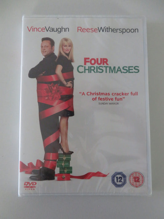 Four Christmases (DVD) Reese Witherspoon Vince Vaughn 2008 Region 2