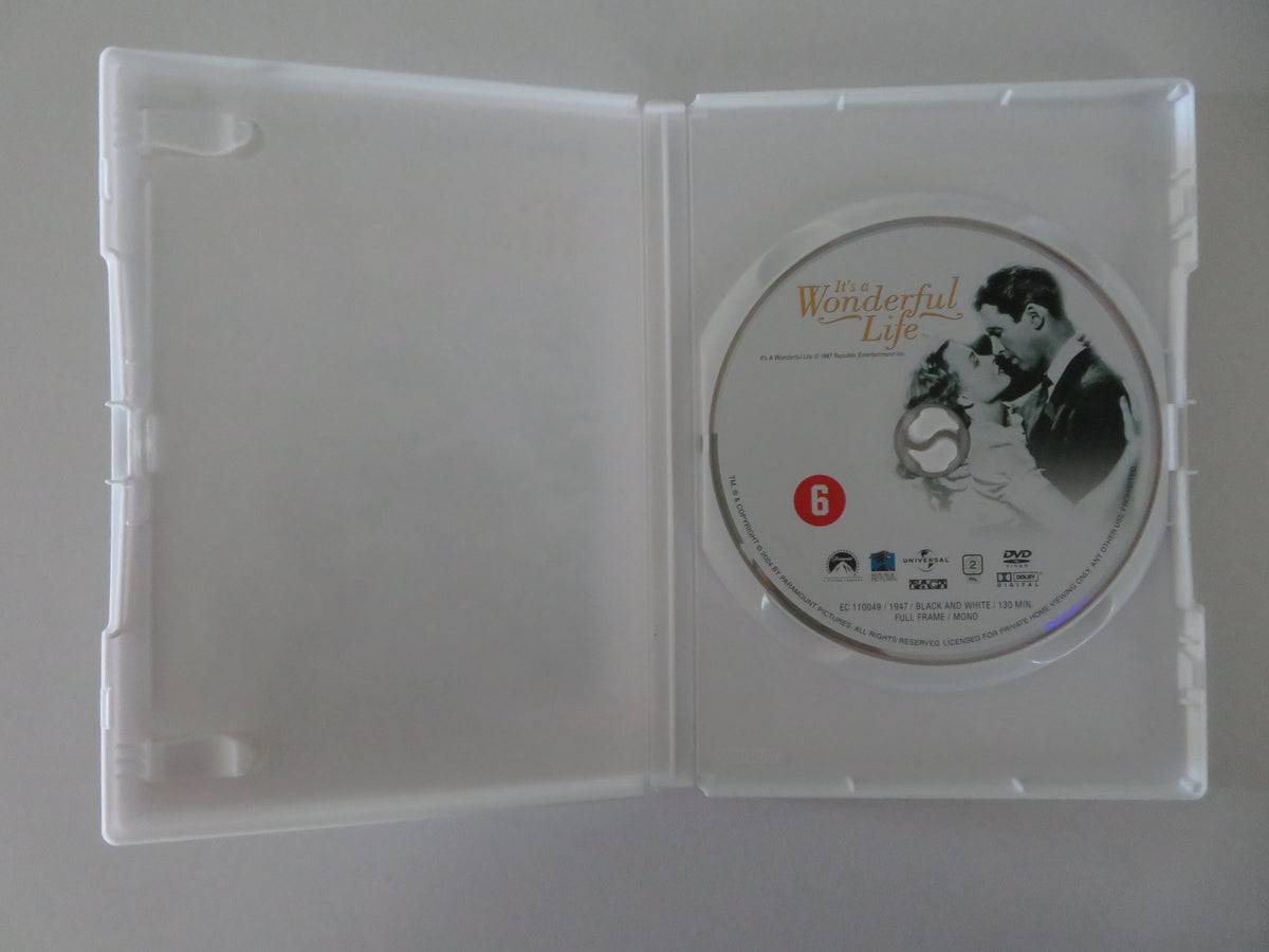 It's a Wonderful Life - C (DVD) James Stewart Donna Reed 1946 Region 2