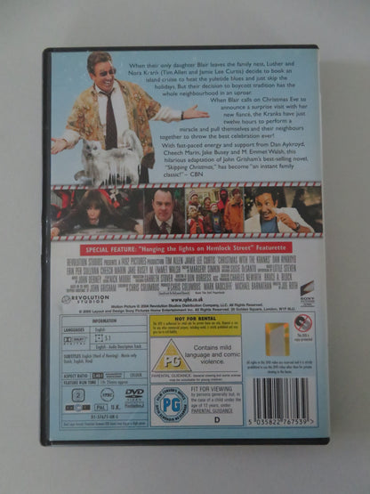 Christmas with the Kranks (DVD) Tim Allen Jamie Lee Curtis 2004 Region 2