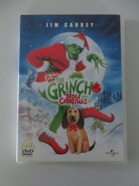 How the Grinch Stole Christmas (DVD) Jim Carrey 2000 Region 2, 4
