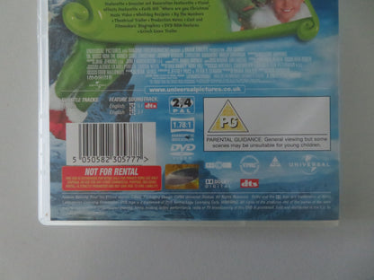 How the Grinch Stole Christmas (DVD) Jim Carrey 2000 Region 2, 4