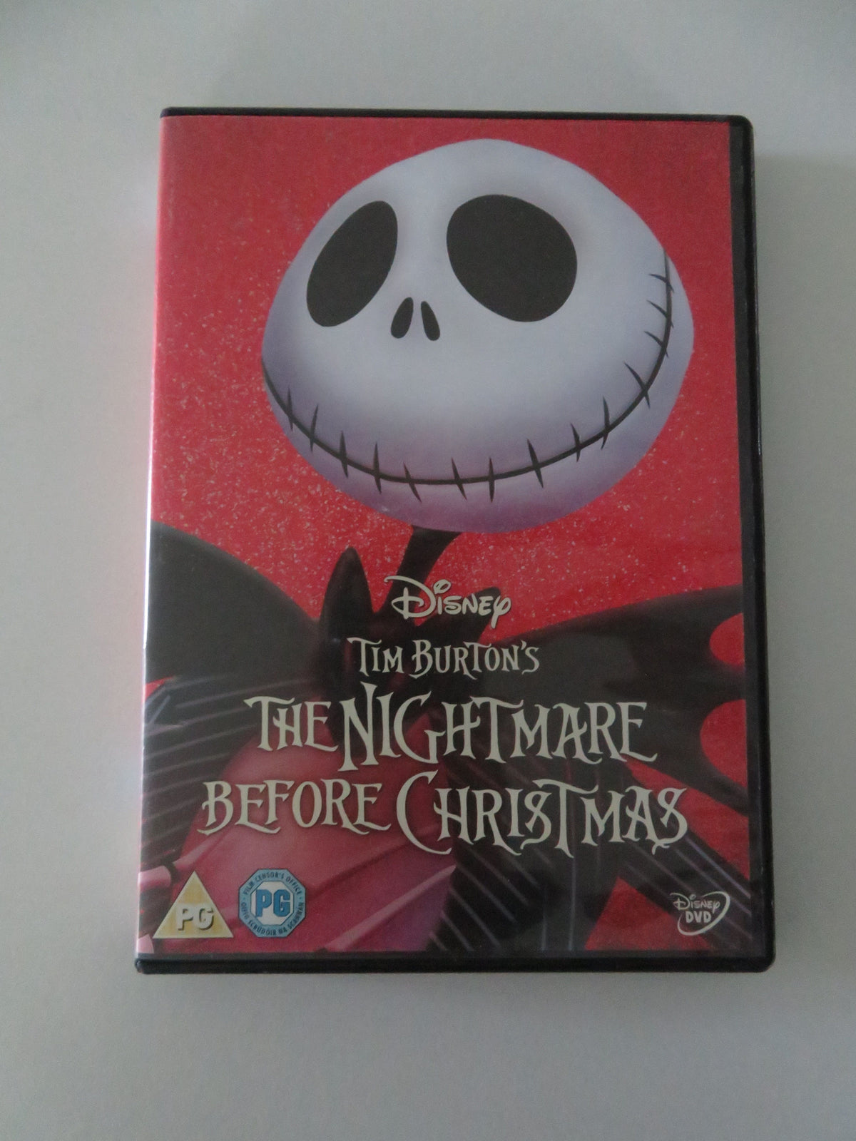 The Nightmare Before Christmas (DVD) Disney Tim Burton 1993 Region 2