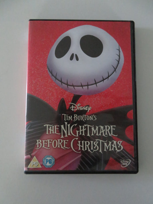 The Nightmare Before Christmas (DVD) Disney Tim Burton 1993 Region 2