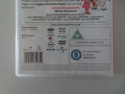Rudolph the Red-Nosed Reindeer (DVD) Burl Ives Billie Mae Richards 1964 Region 2