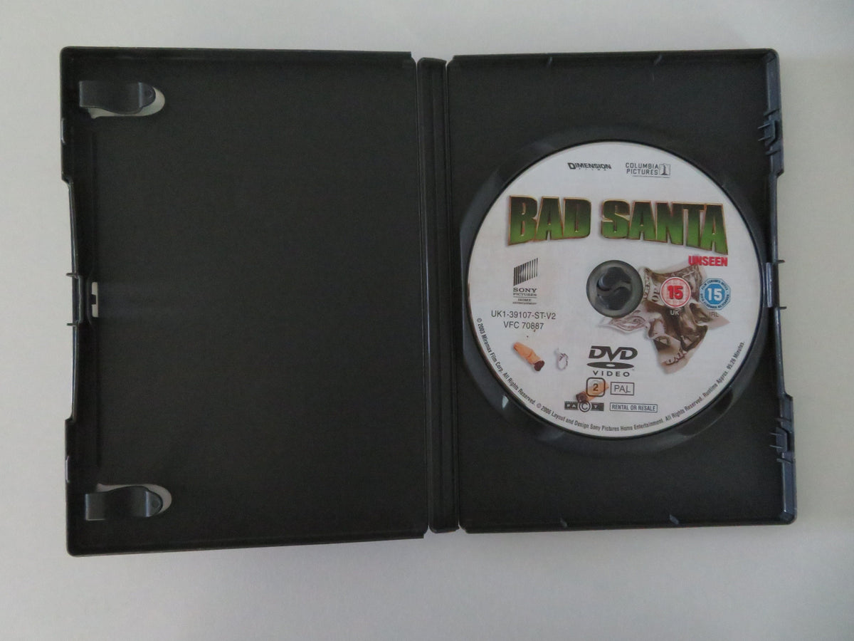 Bad Santa (DVD) Billy Bob Thornton Bernie Mac Lauren Graham 2003 Region 2