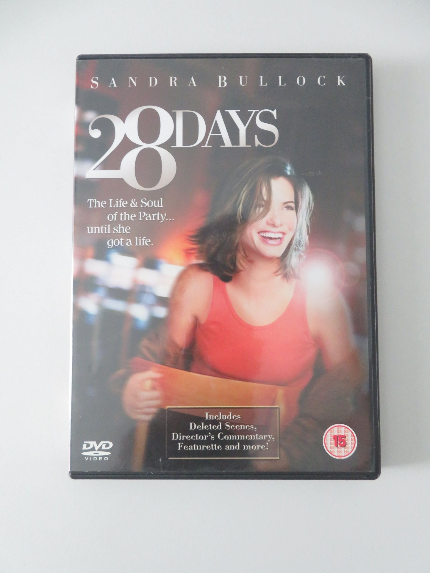 28 Days (DVD) Sandra Bullock Viggo Mortensen Dominic West 2000 Region 2 Movie posters