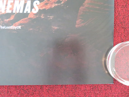 The Lost City UK Quad Rolled Poster Sandra Bullock Channing Tatum 2022