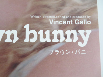 The Brown Bunny Japanese Chirashi (B5) Poster Vincent Gallo 2003