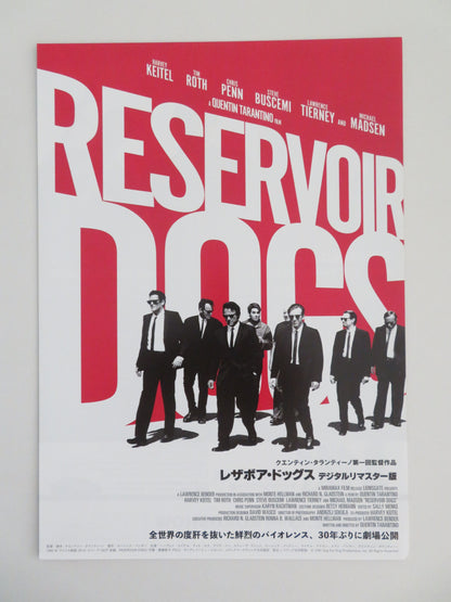 Reservoir Dogs Japanese Chirashi (B5) Poster Harvey Keitel Tim Roth R2023