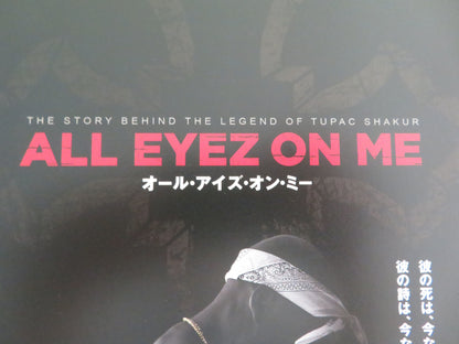 All Eyez on Me Japanese Chirashi (B5) Poster Demetrius Shipp Jr 2017