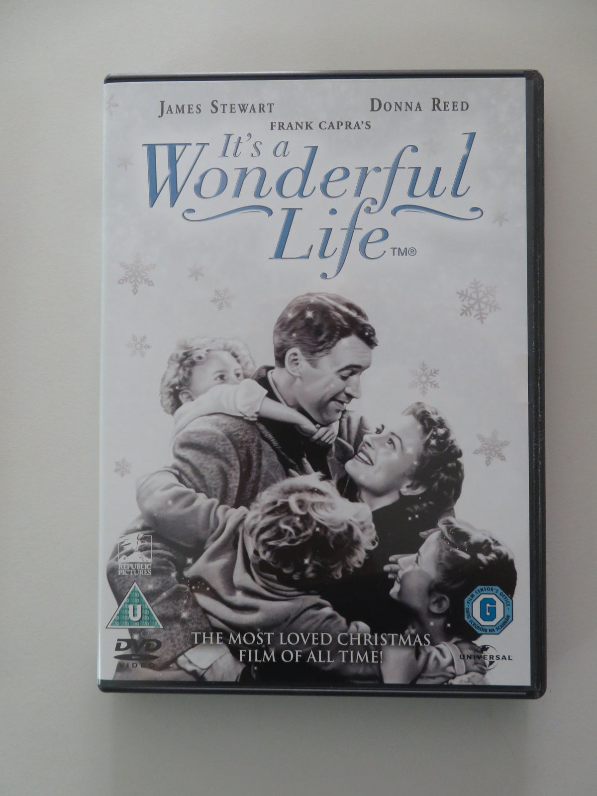 It's a Wonderful Life - D (DVD) James Stewart Donna Reed 1946 Region 2