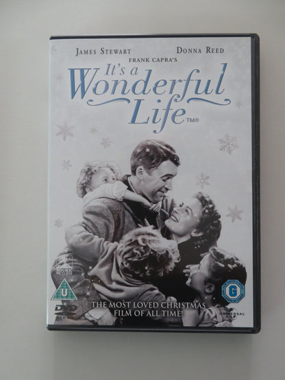 It's a Wonderful Life - D (DVD) James Stewart Donna Reed 1946 Region 2