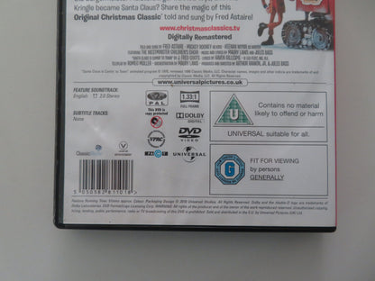 Santa Claus Is Comin' to Town (DVD) Fred Astaire Mickey Rooney 1970 Region 2