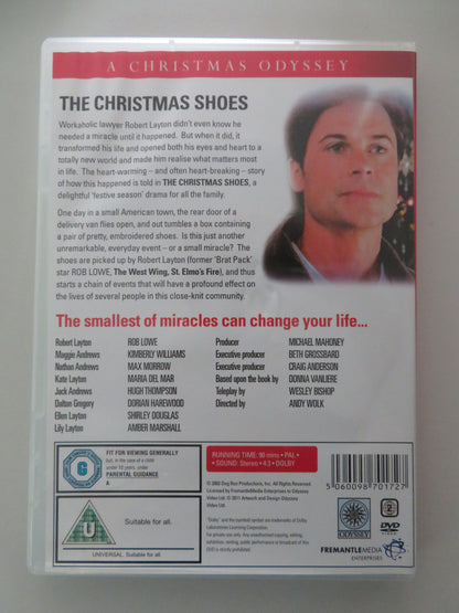 The Christmas Shoes (DVD) Rob Lowe Kimberly Williams-Paisley 2002 Region 2