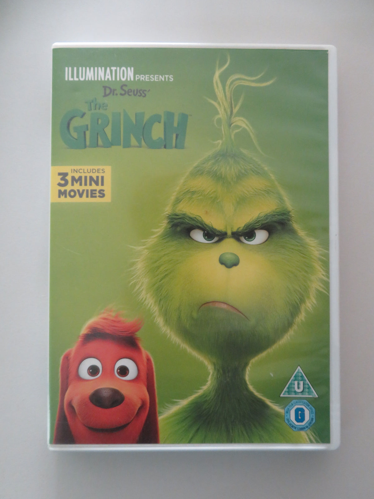 The Grinch - C (DVD) Benedict Cumberbatch Cameron Seely 2018 Region 2