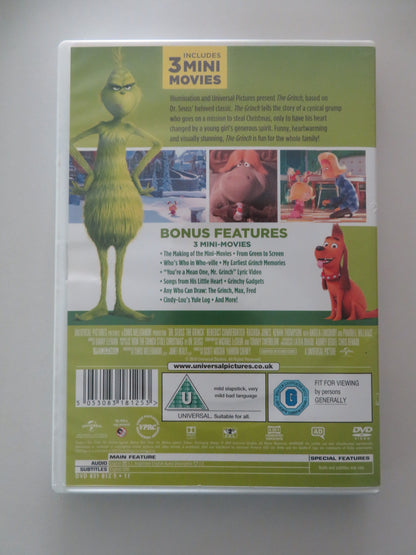The Grinch - C (DVD) Benedict Cumberbatch Cameron Seely 2018 Region 2