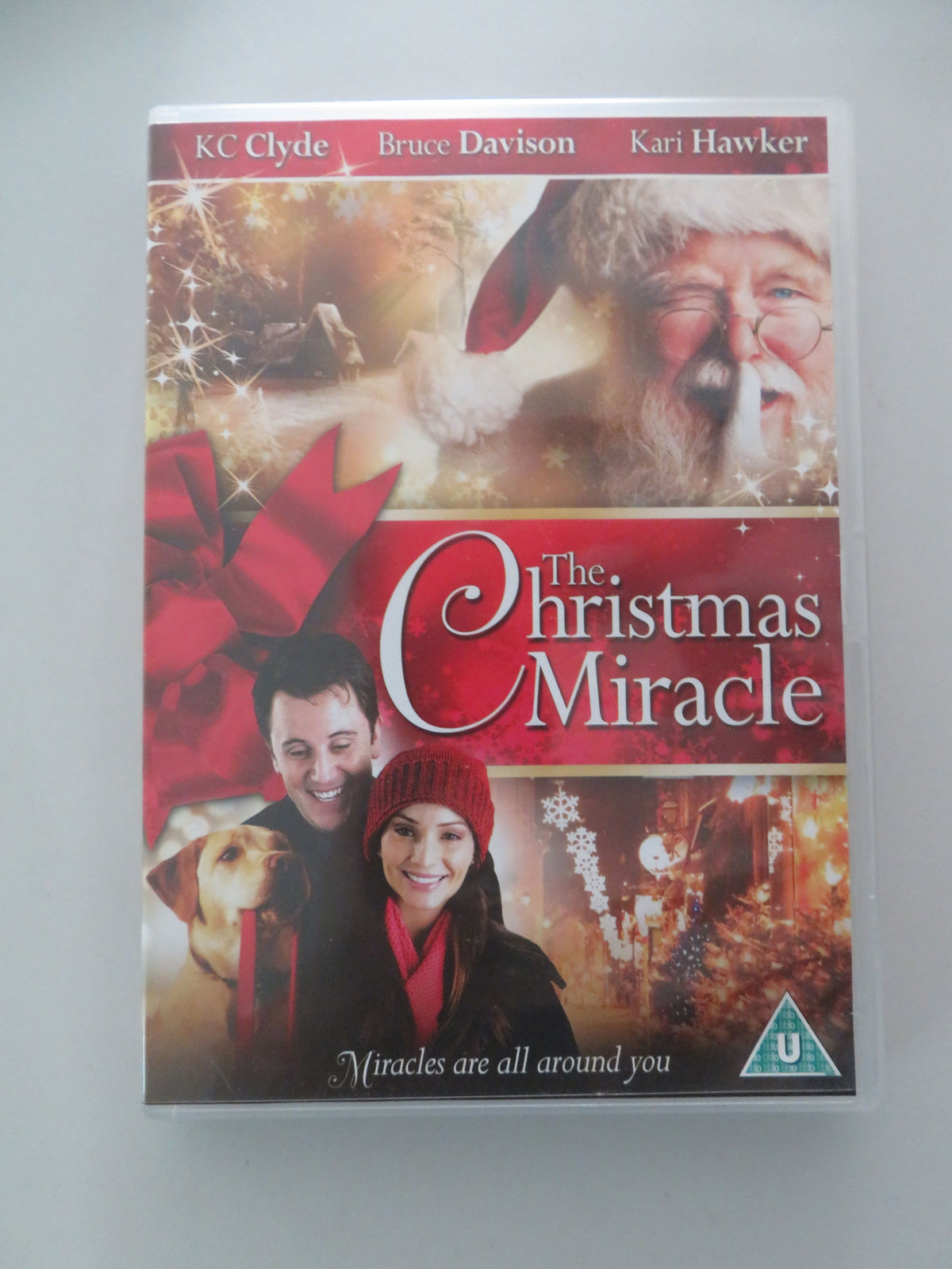 The Christmas Miracle (DVD) K.C. Clyde Bruce Davison Kari Hawker 2009 Region 2