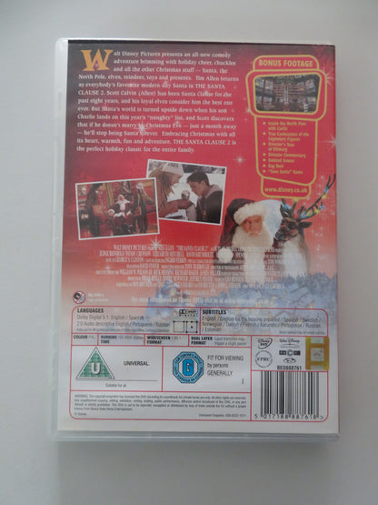 The Santa Clause 2 - B (DVD) Disney Tim Allen Spencer Breslin 2002 Region 2