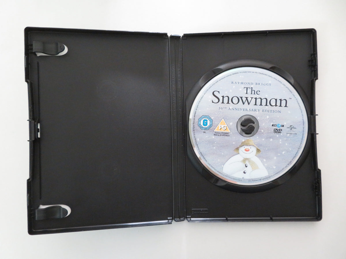The Snowman - 30th Anniversary Edition (DVD) Raymond Briggs 1982 Region 2