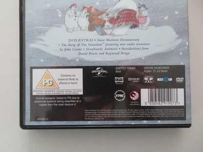 The Snowman - 30th Anniversary Edition (DVD) Raymond Briggs 1982 Region 2
