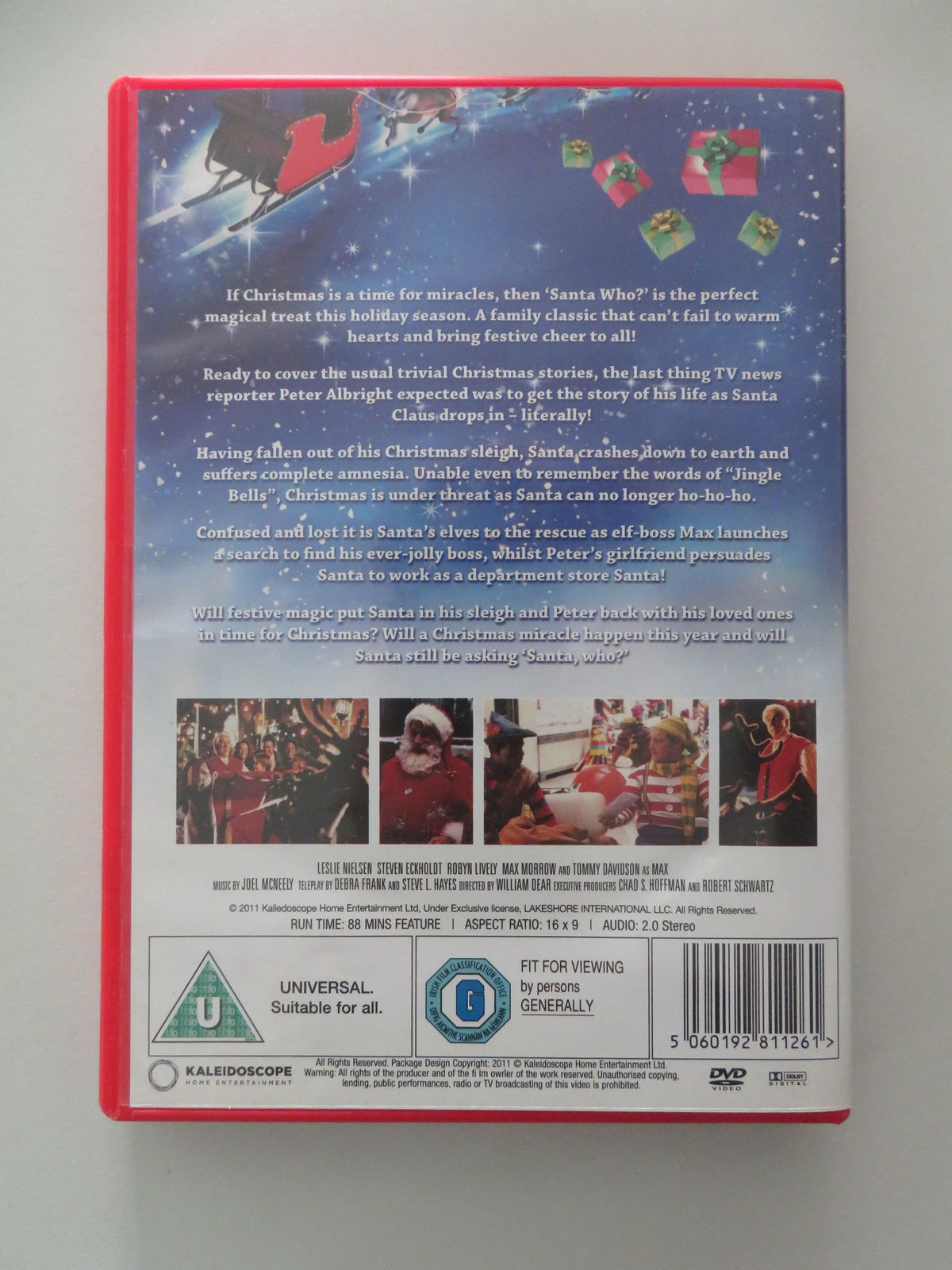 Santa Who? (DVD) Leslie Nielsen Steven Eckholdt Robyn Lively 2000