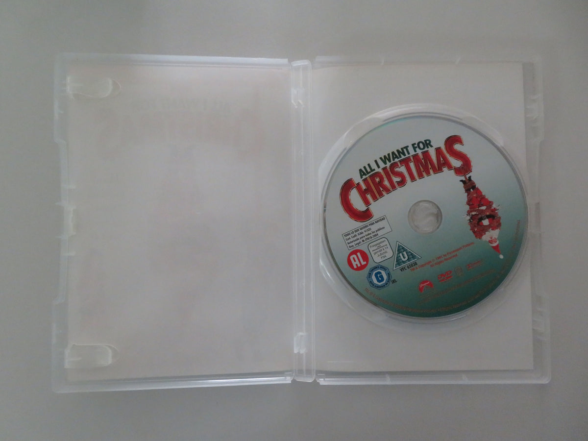 All I Want for Christmas (DVD) Thora Birch Harley Jane Kozak 1991 Region 2