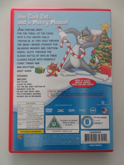 Tom and Jerry: Paws for a Holiday (DVD) Kathleen Barr Garry Chalk 2003 Region 2