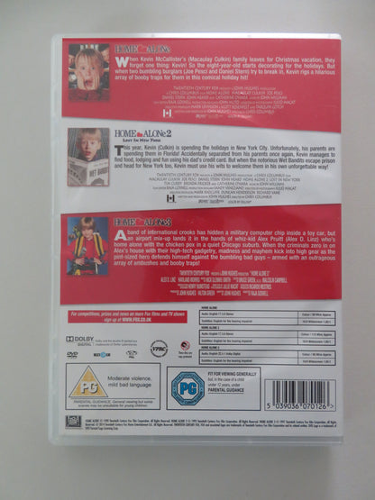 Home Alone - 3 film collection 1, 2 and 3 (DVD) Macaulay Culkin 1990 Region 2