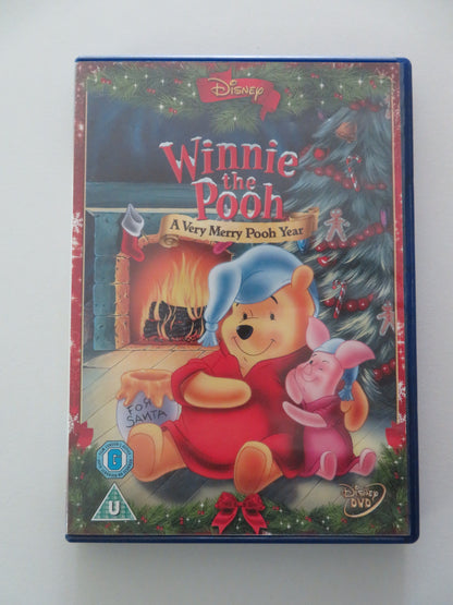 Winnie the Pooh: A Very Merry Pooh Year (DVD) Disney Jim Cummings 2002 Region 2
