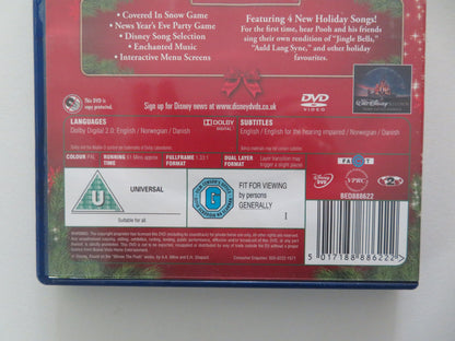 Winnie the Pooh: A Very Merry Pooh Year (DVD) Disney Jim Cummings 2002 Region 2