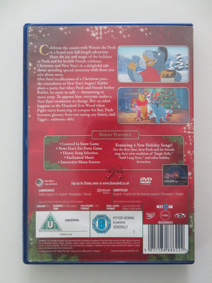 Winnie the Pooh: A Very Merry Pooh Year (DVD) Disney Jim Cummings 2002 Region 2