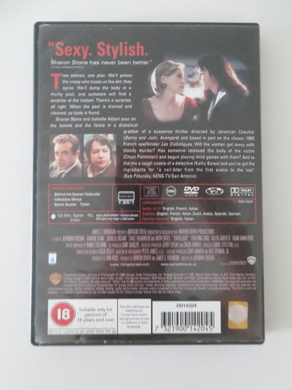 Diabolique (DVD) Sharon Stone Isabelle Adjani Chazz Palminteri 1996 Region 2