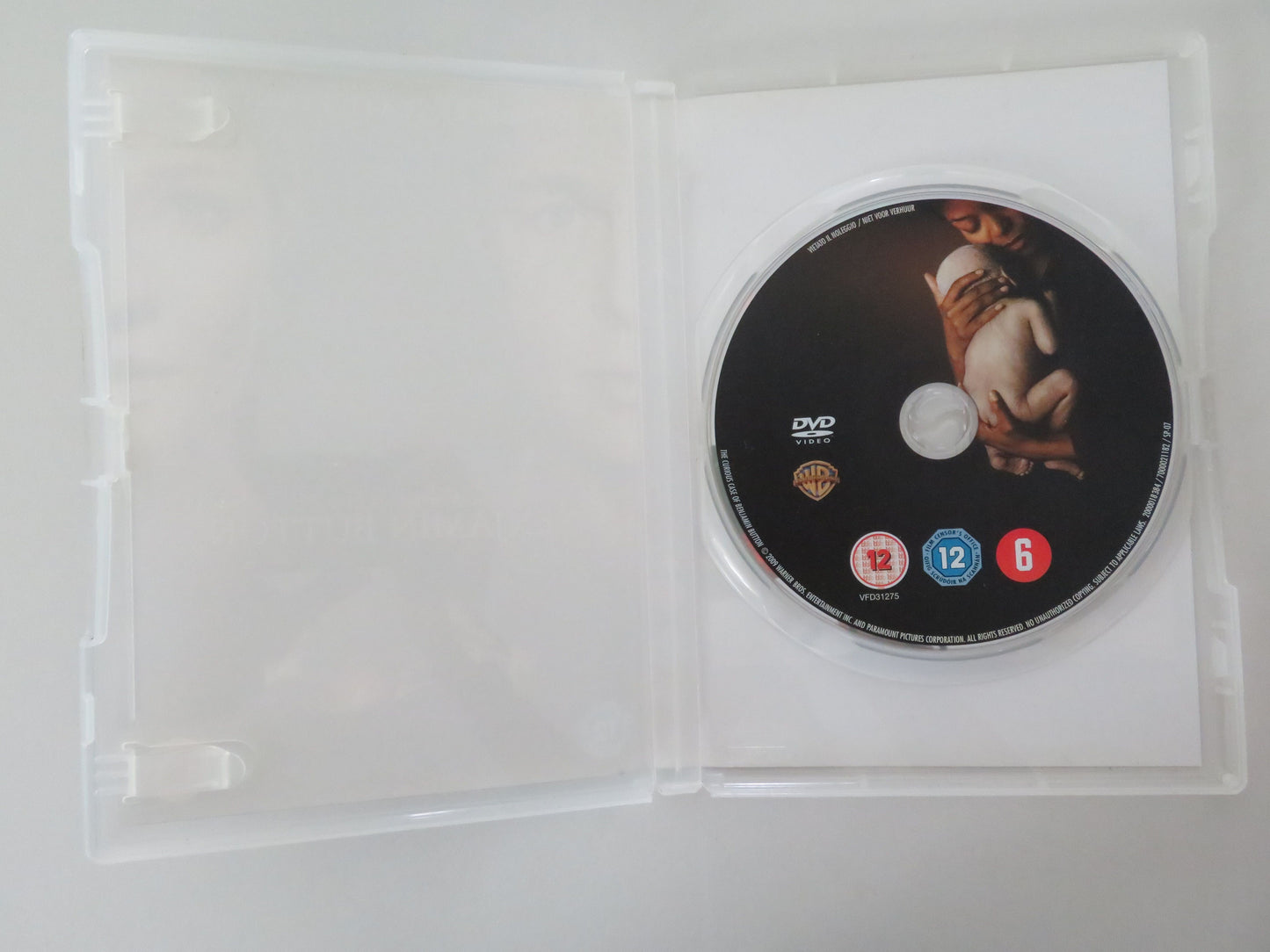 The Curious Case of Benjamin Button (DVD) Brad Pitt Cate Blanchett 2008 Region 2