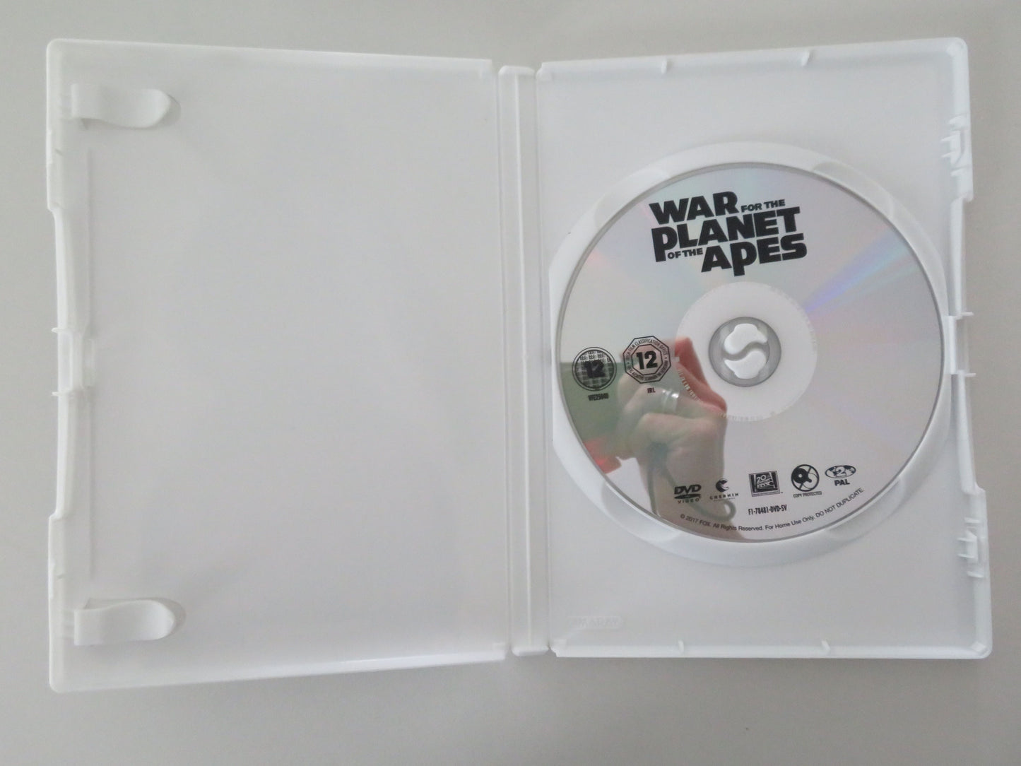 War for the Planet of the Apes (DVD) Andy Serkis Woody Harrelson 2017 Region 2