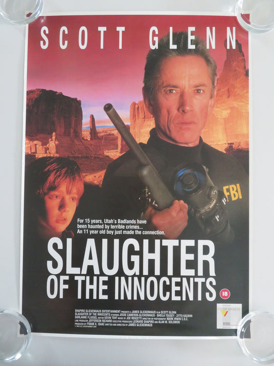 Slaughter of the Innocents VHS Video Poster Rolled Jan Broberg 1993