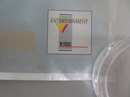 The Piano VHS Video Poster Rolled Holly Hunter Harvey Keitel Sam Neill 1993