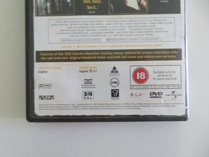 Lock, Stock and Two Smoking Barrels (DVD) Jason Statham 1998 Region 2, 4