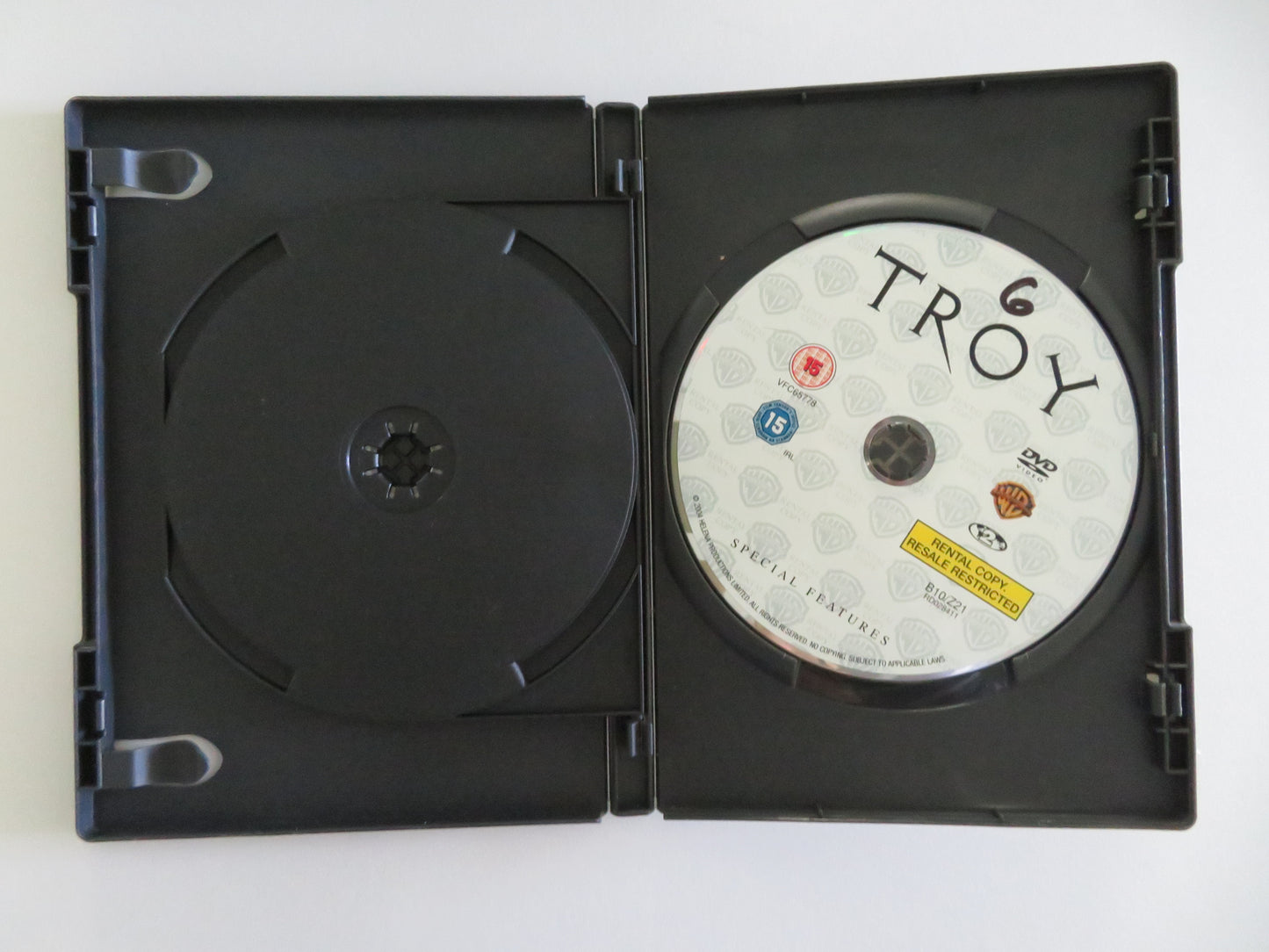Troy 2 Disc Widescreen Edition (DVD) Brad Pitt Eric Bana 2004 Region 2