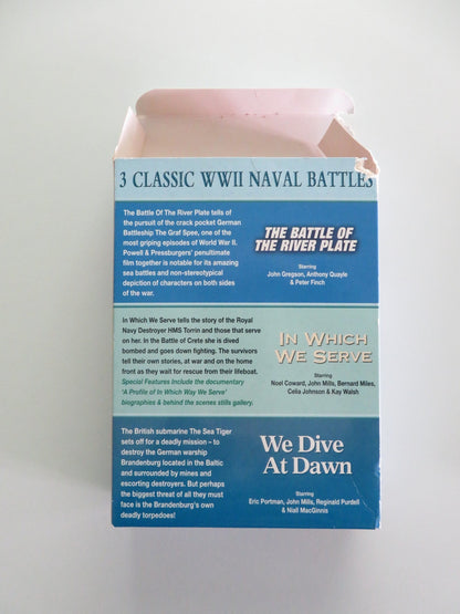 3 CLASSIC WWII NAVAL BATTLES (DVD BOXSET) JOHN GREGSON 1956 REGION 2 Movie posters