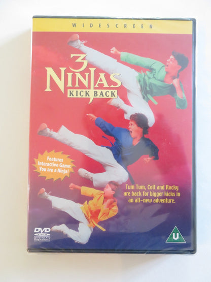 3 NINJAS KICK BACK (DVD) VICTOR WONG MAX ELLIOTT SLADE 1994 REGION 2 Rendezvous Cinema Movie posters