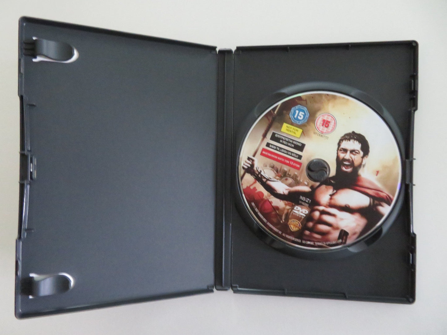 300 (DVD) GERARD BUTLER LENA HEADEY 2006 REGION 2 Movie posters