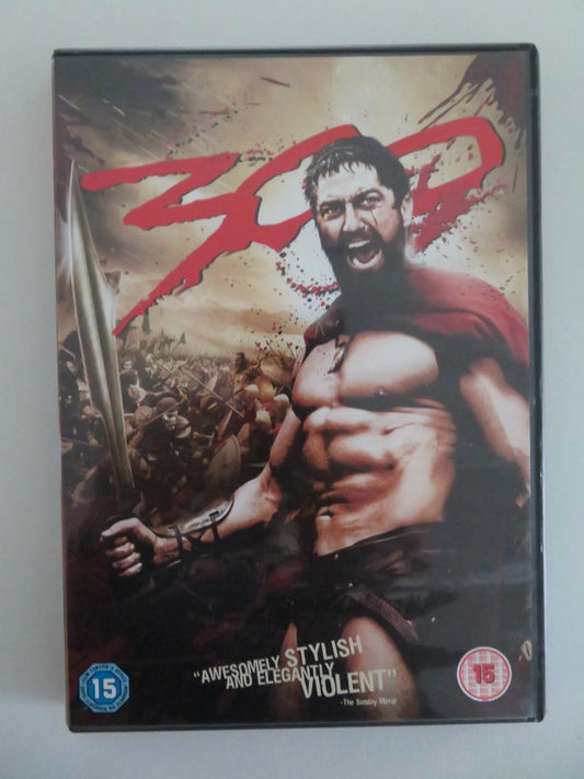 300 (DVD) GERARD BUTLER LENA HEADEY 2006 REGION 2 Movie posters