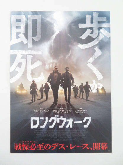 The Long Walk Japanese Chirashi (B5) Poster Cooper Hoffman Jonsson 2025