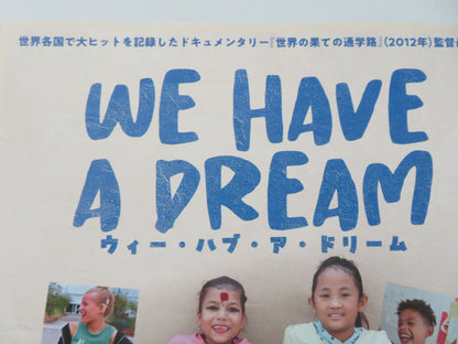 We Have a Dream Japanese Chirashi (B5) Poster Maud Pruvost Romy Pruvost 2023