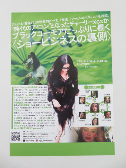 The Moment Japanese Chirashi (B5) Poster Charli XCX Rosanna Arquette 2026