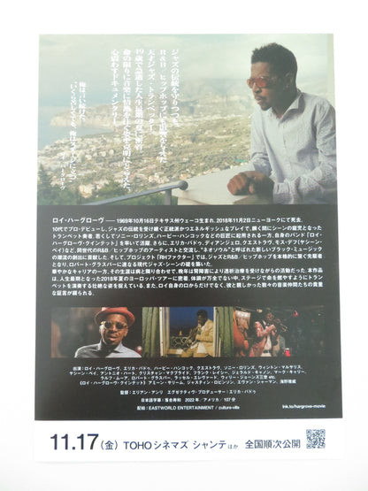 Hargrove Japanese Chirashi (B5) Poster Roy Hargrove Erykah Badu 2022